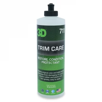 3D Trim Care Protectant - színhelyreállító külső gumi és műanyag felületekre 473 ml