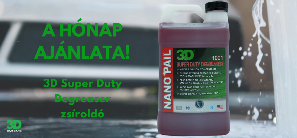 3D Super Duty Degreaser zsíroldó