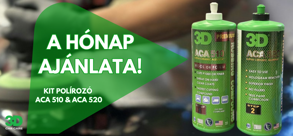 Kit polírozó ACA 510 & ACA 520