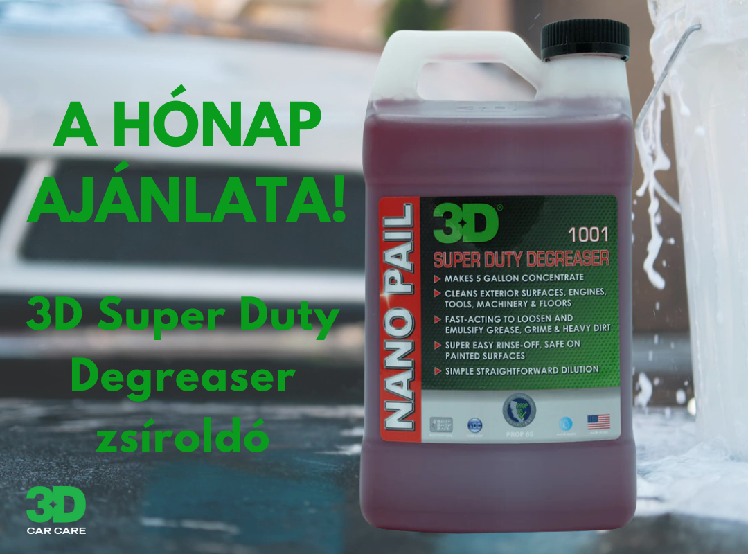 3D Super Duty Degreaser zsíroldó